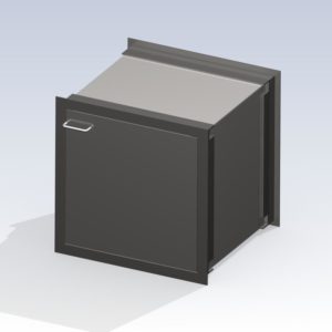 Serrure de caisse P 9050 - pour compteurs