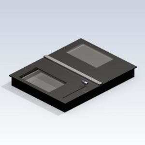Schiebemulde P 7036 - Beschussklassen FB4-NS und FB6-NS